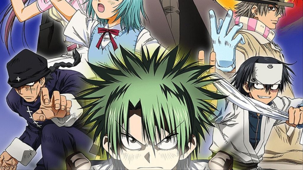 An image of characters from Law of Ueki