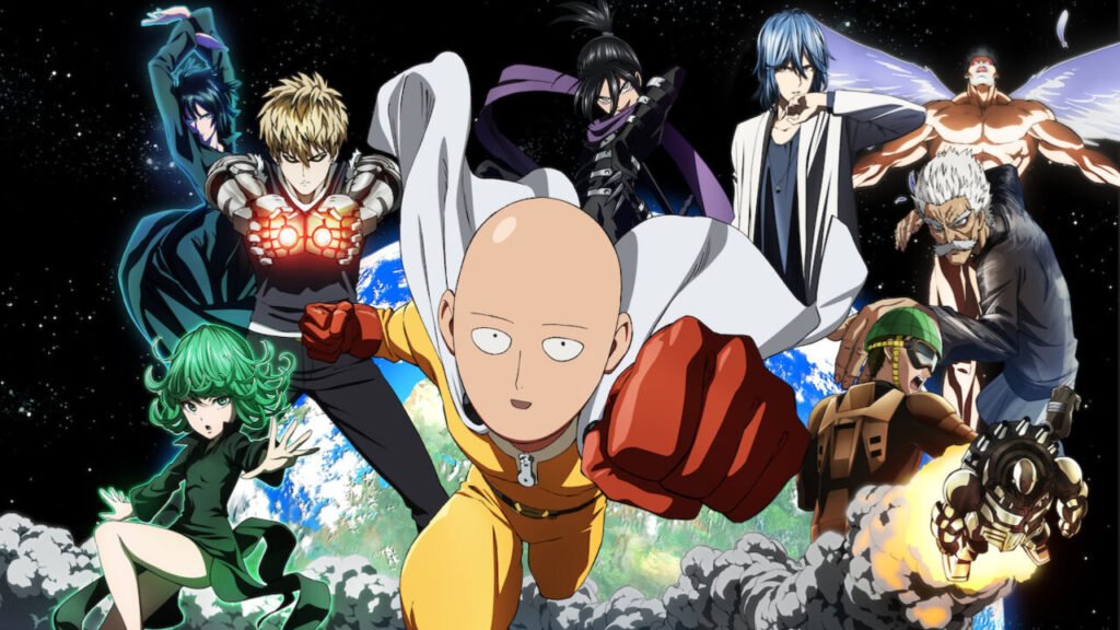An image of characters from One Punch Man