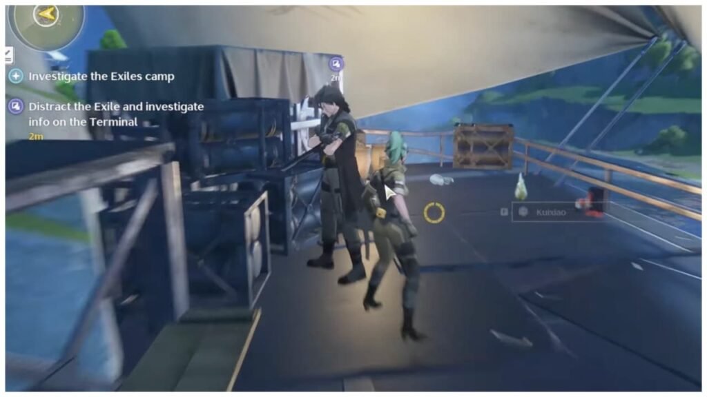 Examine the console Secret Investigation