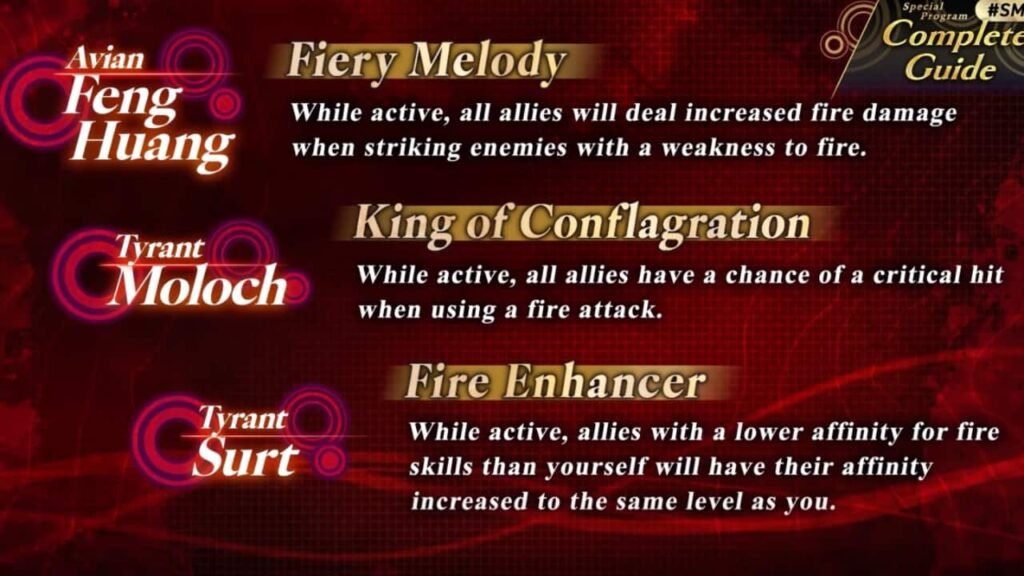 Innate Skills SMT5 Vengeance