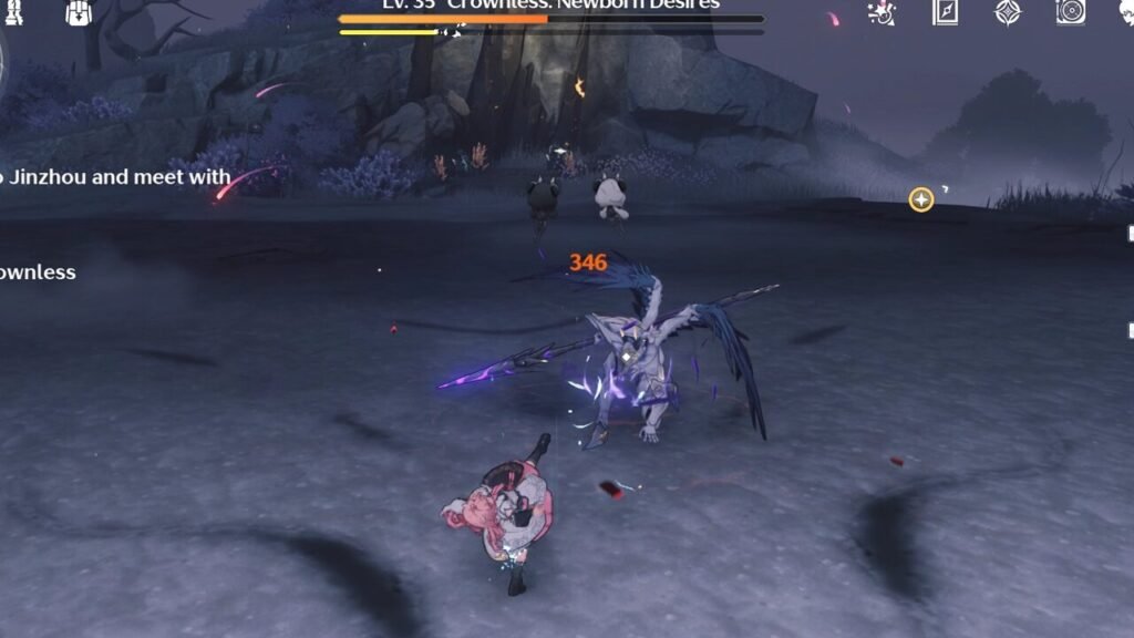 A staggered Crownless.