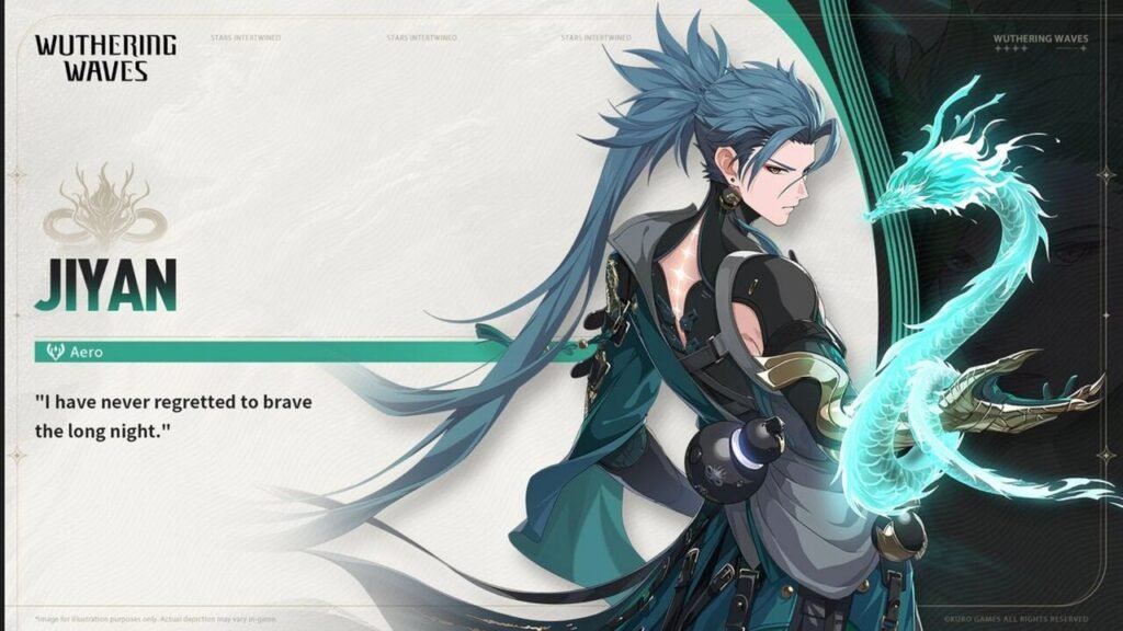 Jiyan's banner in Wuthering Waves 1.0