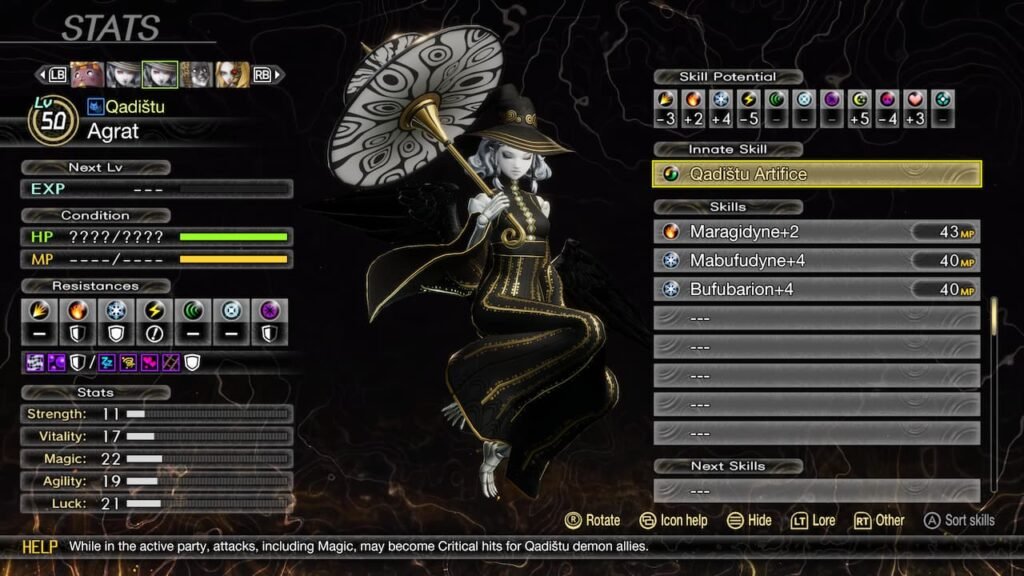 Agrat Qadištu Stats