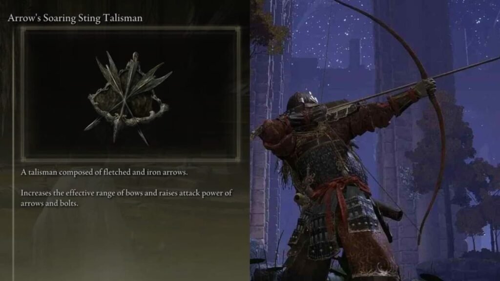 Arrow's Soaring Sting Talisman