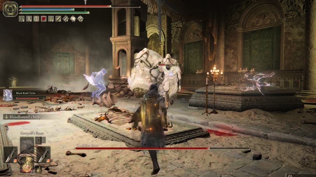 Elden Ring boss guide: How to beat Godskin Duo - Backdash