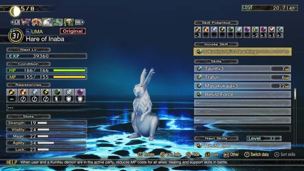 Hare of Inaba SMT 5 Vengeance