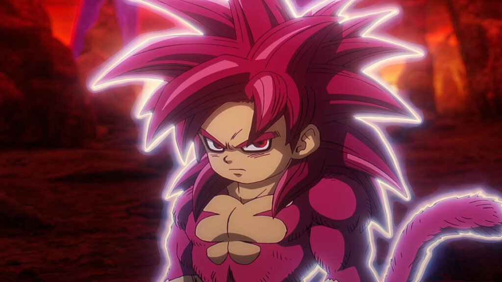 an Image of SSJ4 Goku