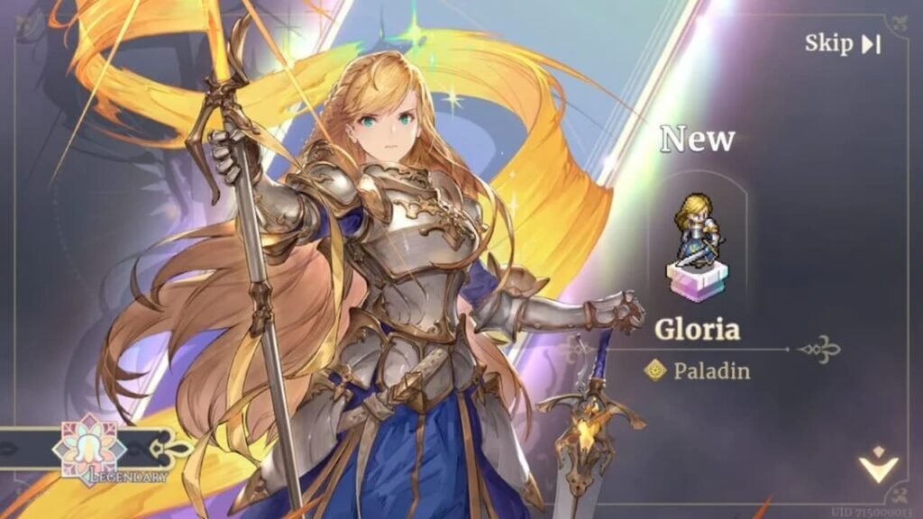 Gloria Sword of Convallaria