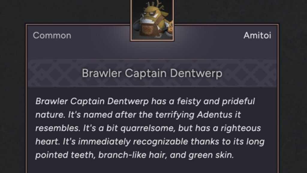 Brawler Captain Dentwerp Amitoi