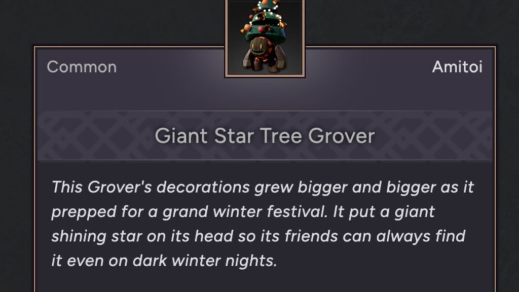 Giant Star Tre e Grover Amitoi