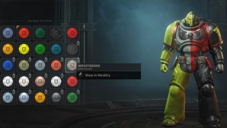 How to customize your armor and create custom sets in Warhammer 40K ...