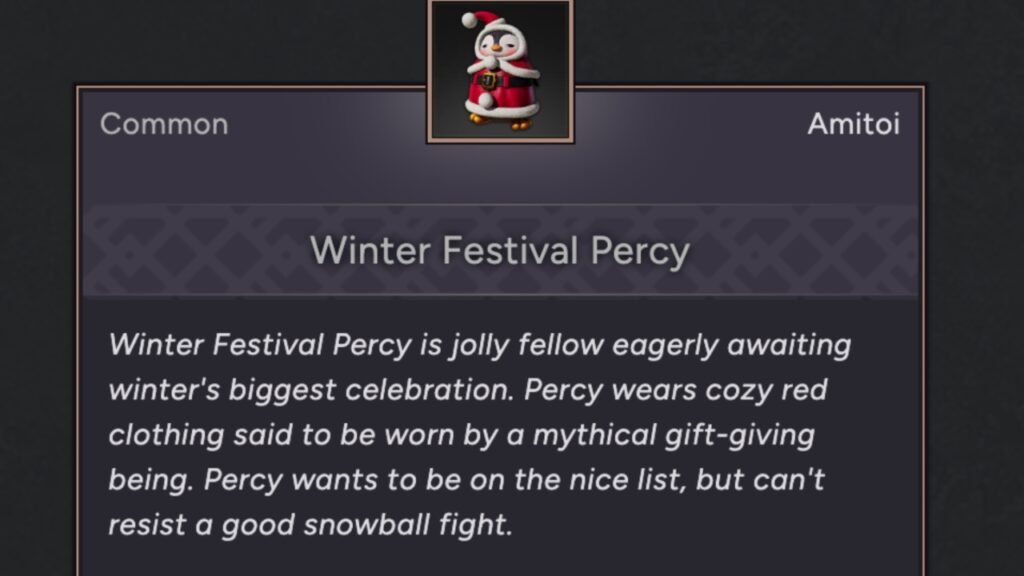 Winter Festival Percy Amitoi