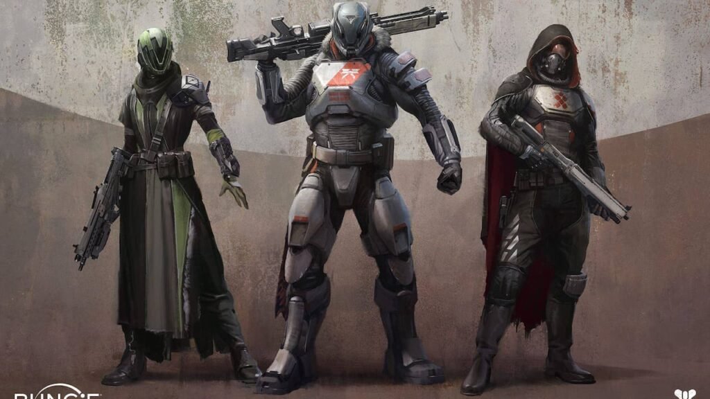 All three classes in Destiny 2.