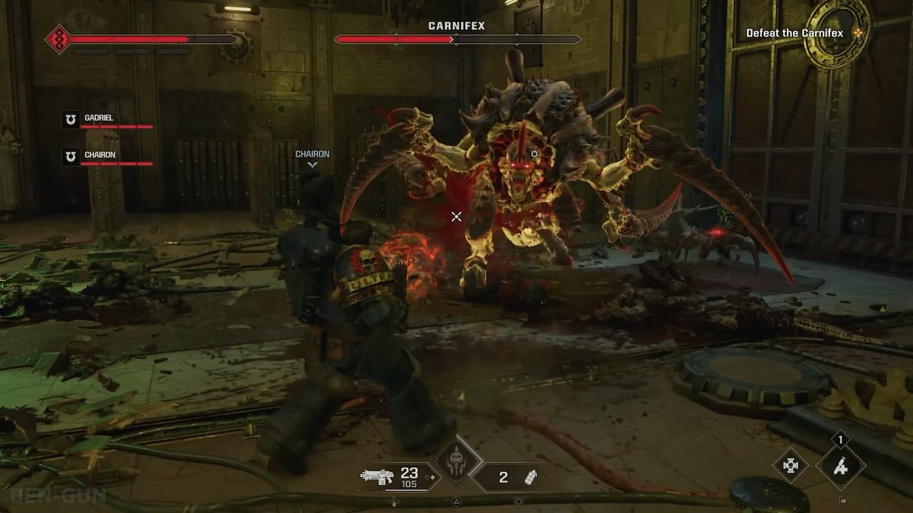 Hardest Warhammer 40k Space Marine 2 bosses - Backdash