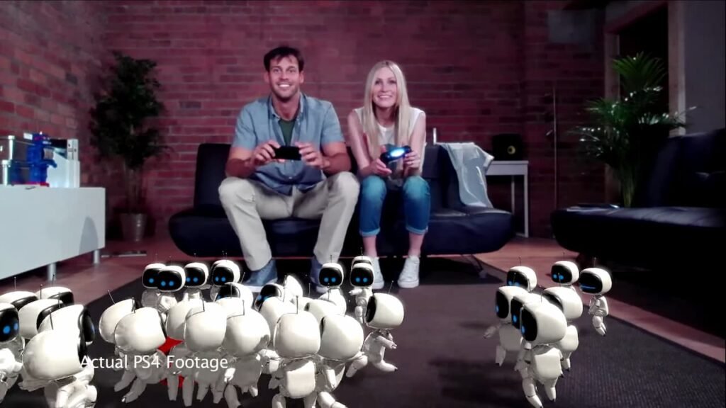 The Playroom is the first of the Astro Bot games