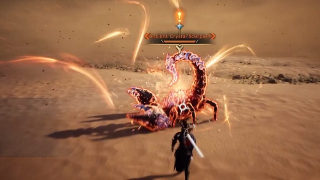 Ancient Crystal Scorpion, The voice behind the mask