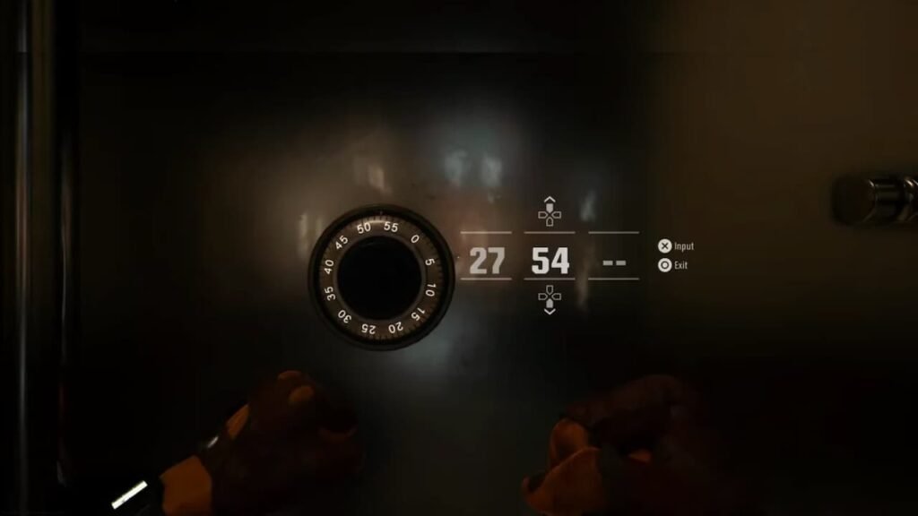 Liberty Falls bank vault code