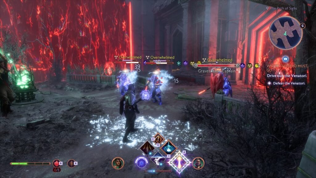 Combat in Dragon Age: The Veilguard