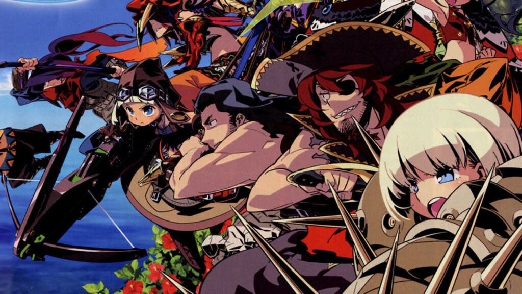 Etrian Odessey characters