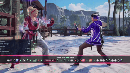 Tekken 8 Lydia Heat Combo