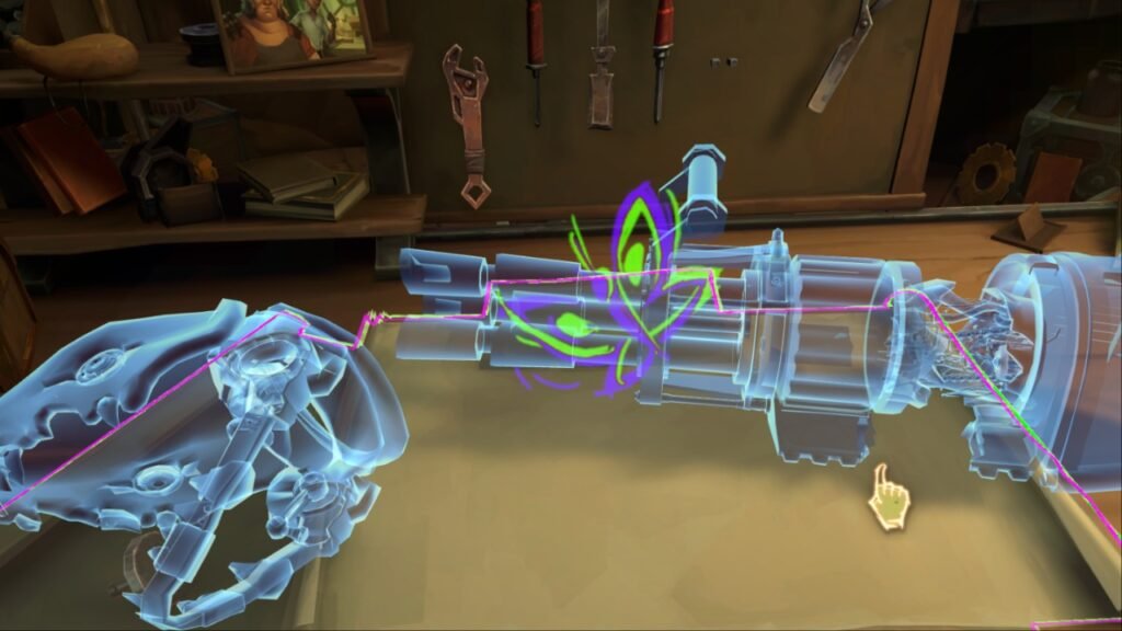 Interact with workbench Jinx Fixes Everything Act 3