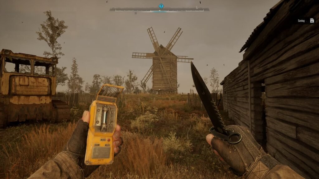 Stalker 2 knife and detector