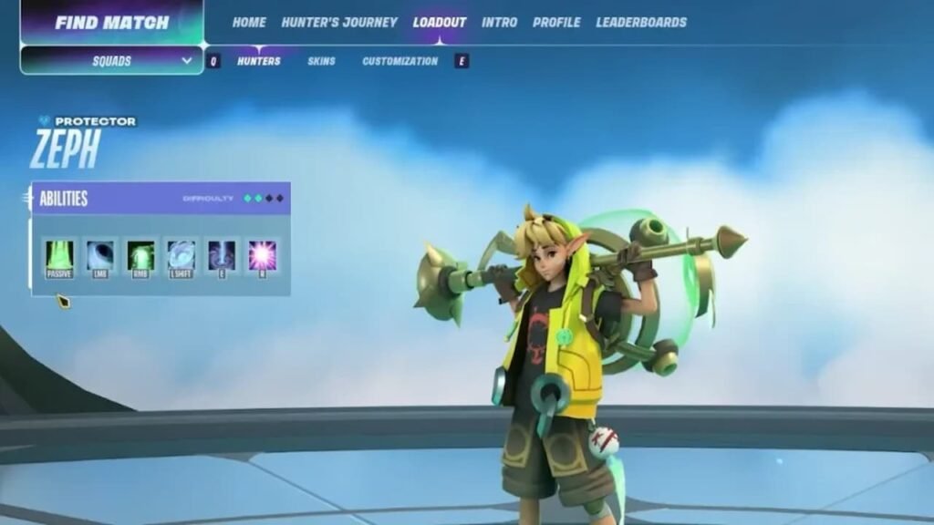 Zeph in Supervive