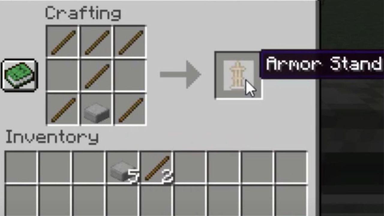How To Make An Armor Stand In Minecraft Backdash