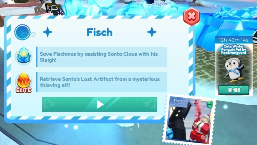 Elite Winter Spotlight Token Roblox Fisch