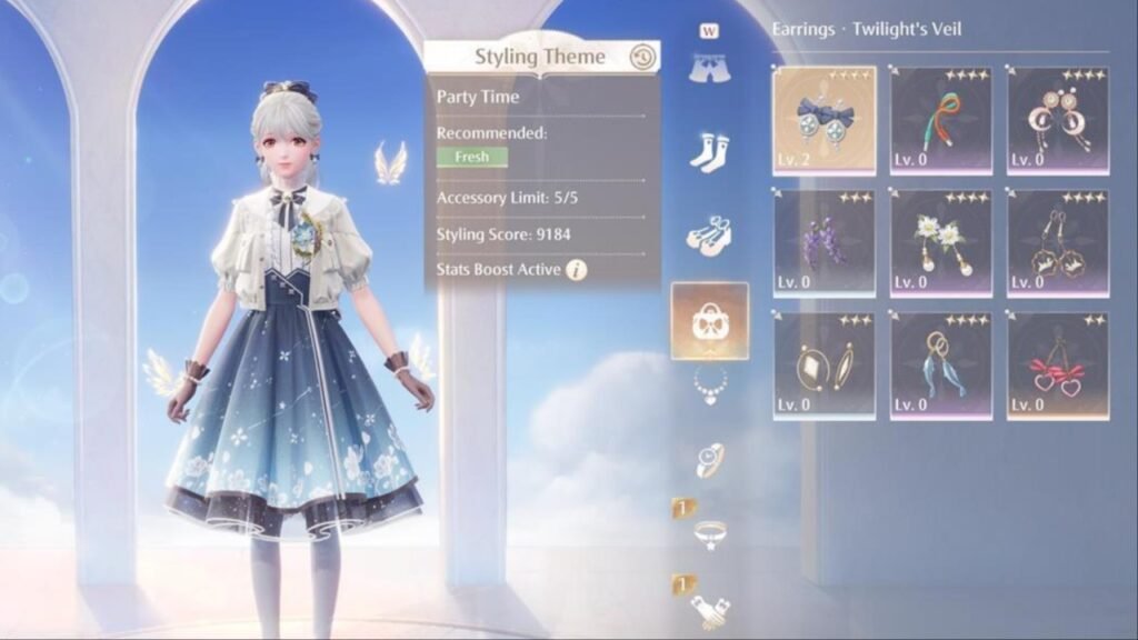 Infinity Nikki Styling Challenge themes and sub-themes
