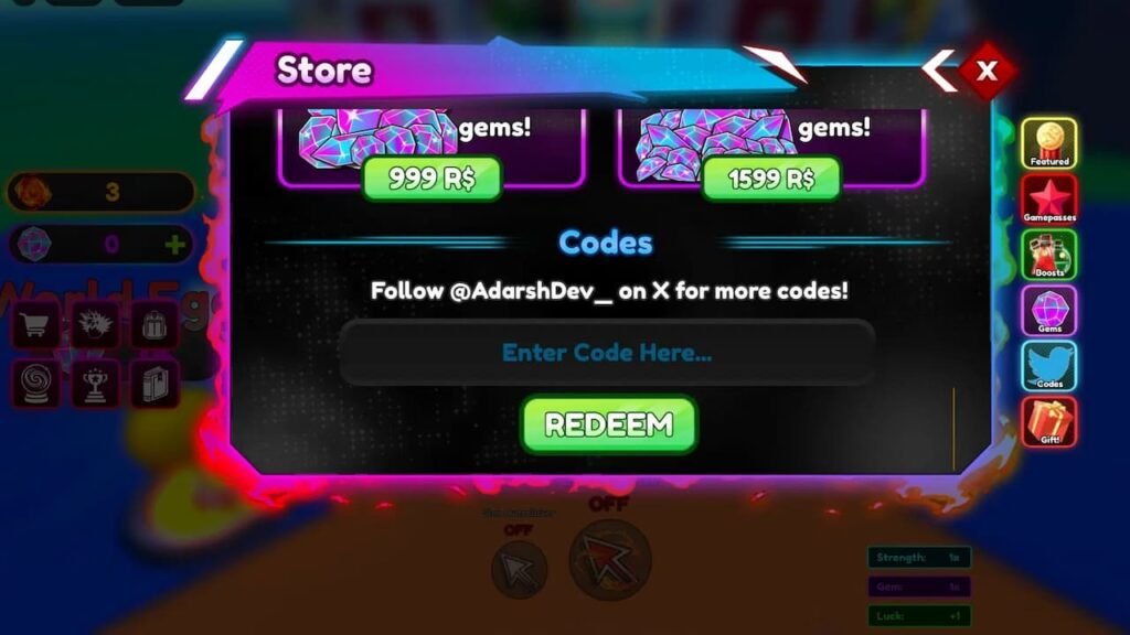 Anime Arcane codes