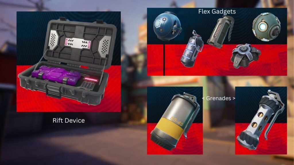 Gadgets and gadgets in Fortnite Ballistic