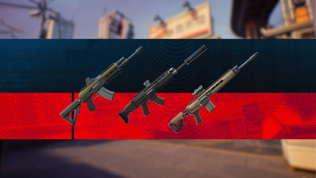 New weapons in Fortnite Ballistic