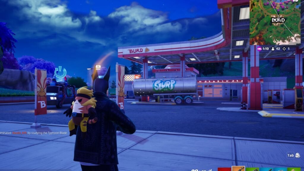 Burd POI in Fortnite