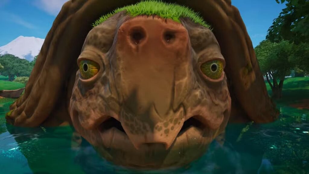 giant turtle face Fortnite