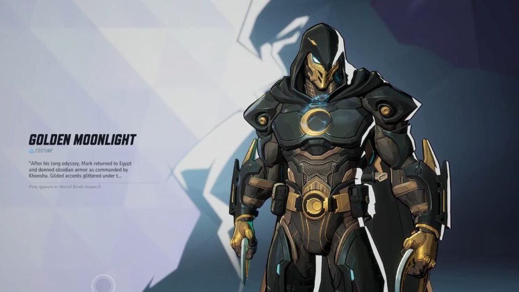 The Golden Moonlight skin