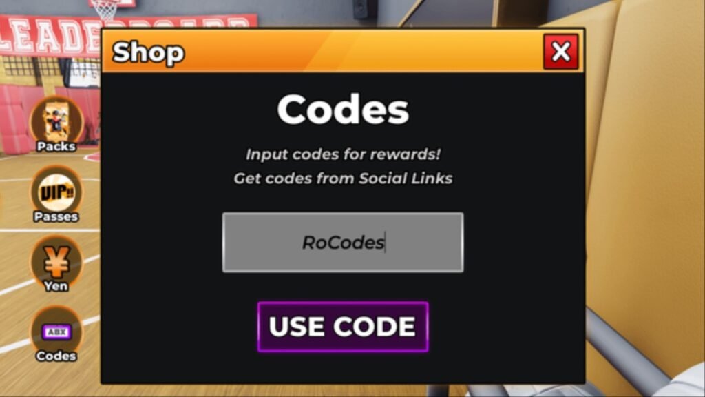 Codes in Haikyuu Legends