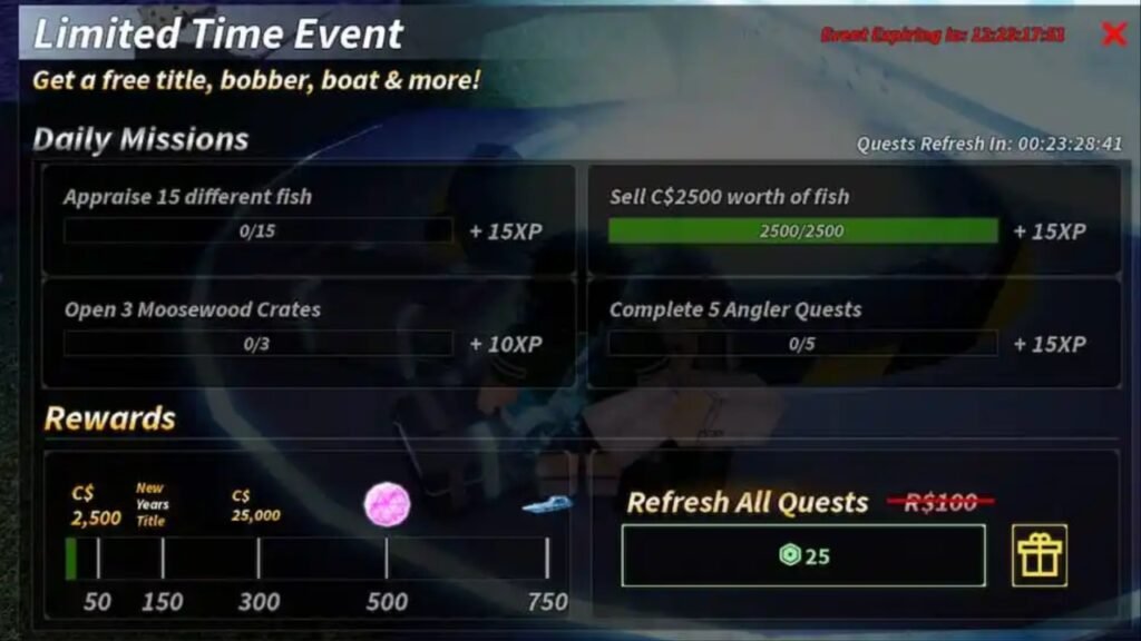 Moosewood Limited Time event