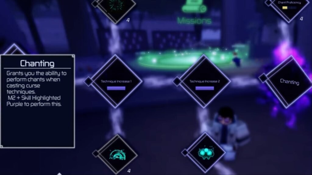 Technique Chanting Jujutsu Infinite