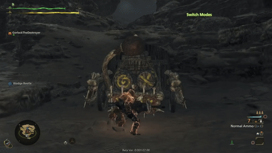 Heavybowgun Offset Attack
