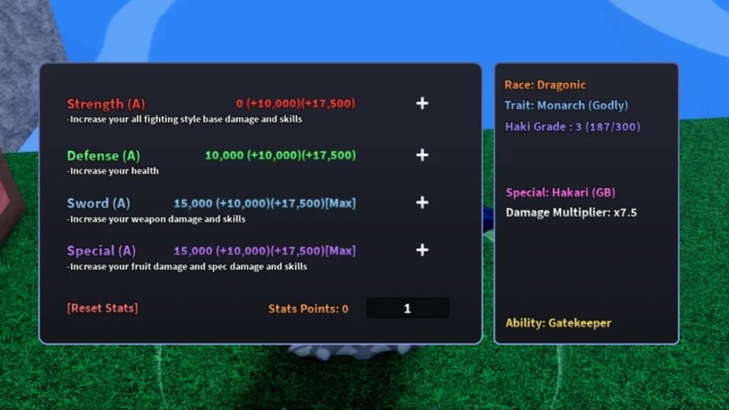 Limitbreak stat boost Verse Piece