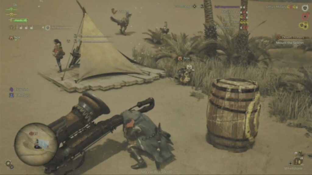 Training Barrel Monster Hunter Wilds