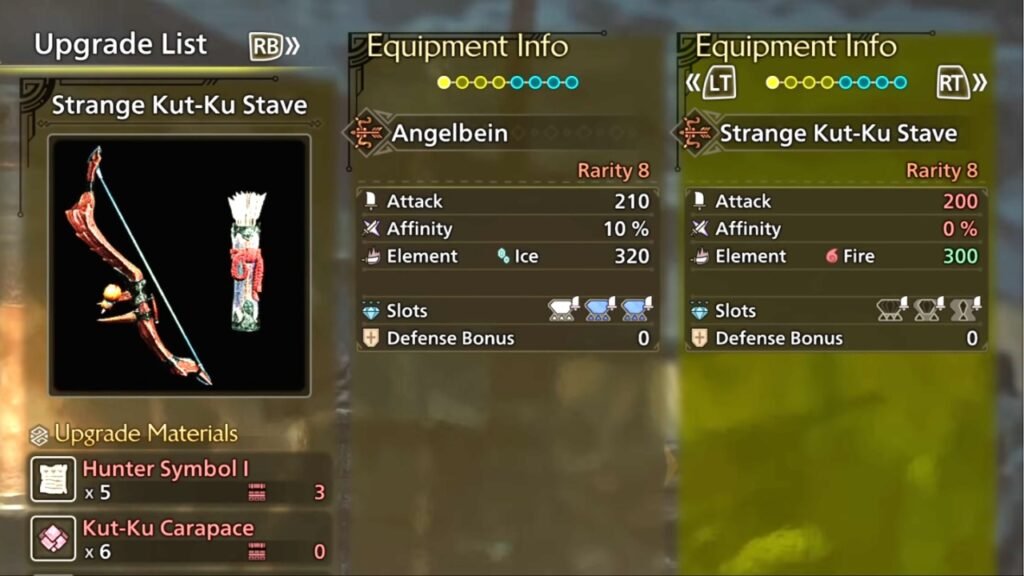 Artian Weapons are superior to Monster Material weapons in Wilds