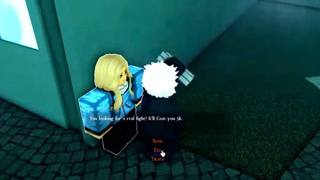 Spawning a boss in GHOUL RE