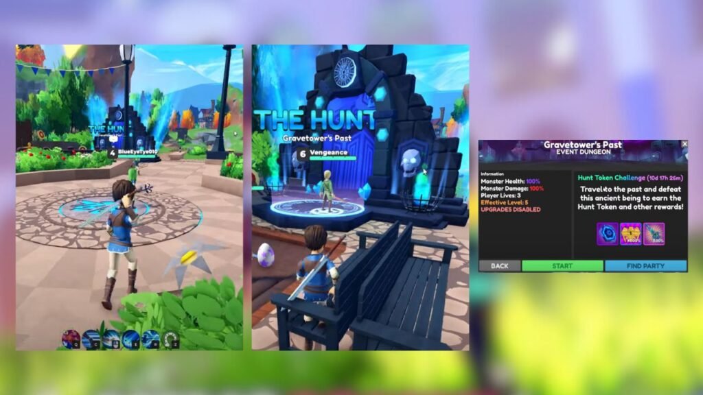The Hunt portal in Roblox's World Zero