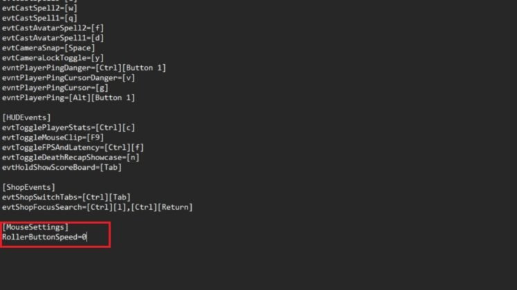How to disable zooming in and out in League of Legends - Backdash