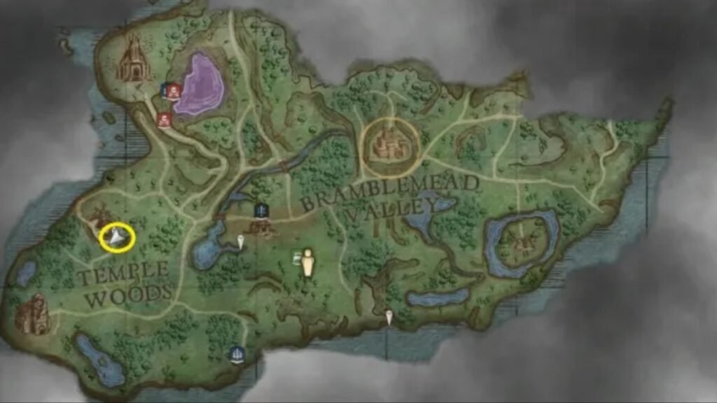 Lazina's Restless Spirit Location