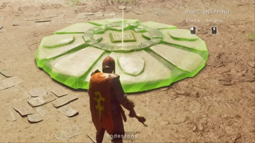 Making a Loadstone to fast travel in RuneScape Dragonwilds