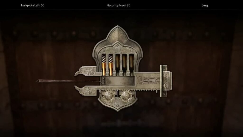 lock picking in oblivion