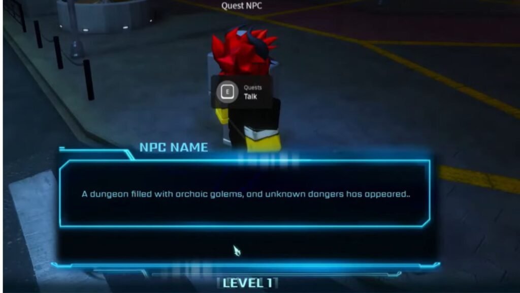 Quest NPC in Roblox Hunters